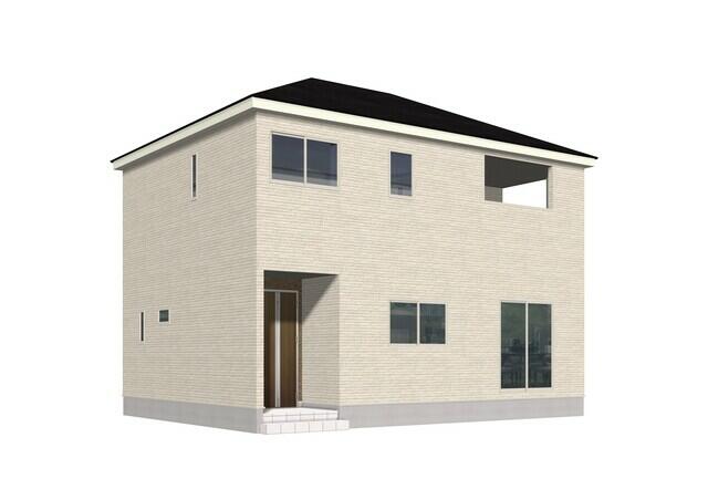 Fachada ou ambiente da casa 4ldk em chita