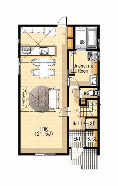 Fachada ou ambiente da casa 3ldk em gamagori