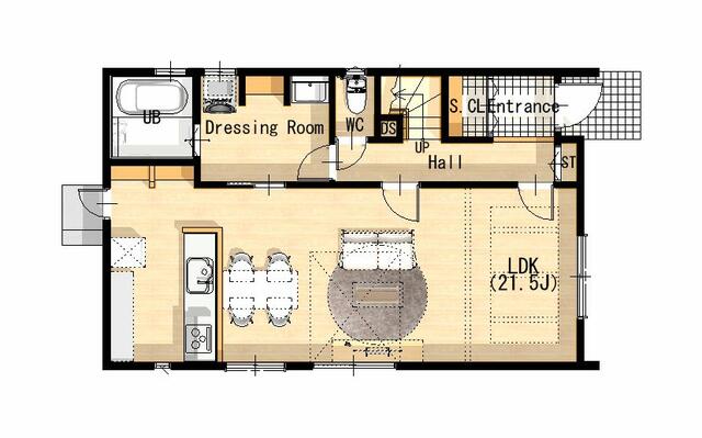Fachada ou ambiente da casa 3ldk em gamagori