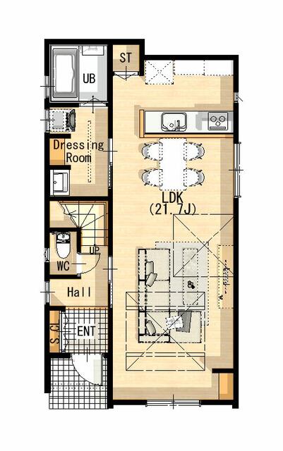 Fachada ou ambiente da casa 3ldk em toyohashi